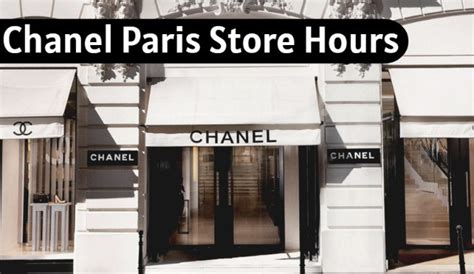 chanel hours paris